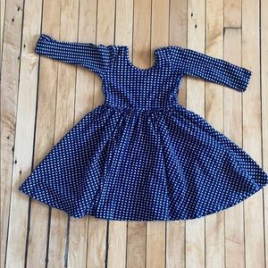 Alice & Ames navy ballet dress size 4